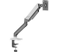 ProperAV Monitor Arm Height Adjustable 32 " 590 x 117 x 590 mm Grey White