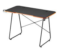 ProperAV PC Workstation Rectangular Black O-Frame 600 (W) x 600 (D) x 750 (H) mm Melamine Particle Board Steel