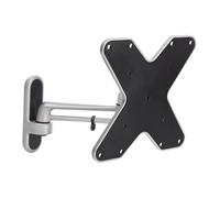 ProperAV TV Wall Bracket (23" - 43" / 15kg Capacity / VESA Max. 200x200) - Grey