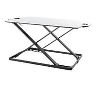 ProperAV Ultra Slim Height Adjustable Sit Stand Workstation 795 (W) x 540 (D) x 400 (H) mm Steel