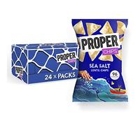 PROPERCHIPS - Sea Salt Lentil Chips - 24 x 20g Packs