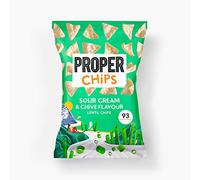 Properchips Sour Cream& Chive Sharing 85g (Pack of 8)