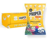 Propercorn Natural Gluten-Free Popcorn, Delicious Low Calorie Snack (48 Bags x 20g, Sweet-And-Salty)