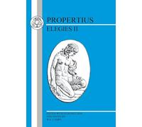 Propertius: Elegies II: Bk.2