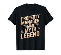Property Manager Man Myth Legend, Landlord Rental Management T-Shirt