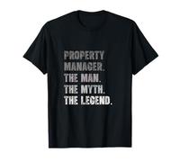 Property Manager The Man Myth Legend Vintage T-Shirt