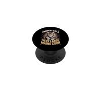 Property of a Very Large Maine Coon Cat Lover PopSockets Adhesive PopGrip