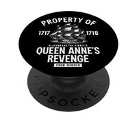 Property of Blackbeard The Pirate's Queen Anne's Revenge PopSockets Adhesive PopGrip