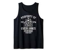 Property of Blackbeard's Queen Anne's Revenge Distressed Tank Top