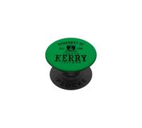 Property of County Kerry Ireland Black Distressed Print PopSockets Adhesive PopGrip