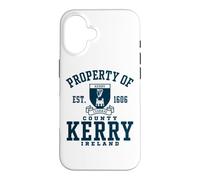 Property of County Kerry Ireland Navy Print Case for iPhone 16