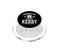Property of County Kerry Ireland White Print PopSockets PopGrip for MagSafe