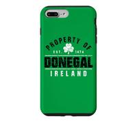 Property of Donegal Ireland Est. 1474 Shamrock Distressed BW Case for iPhone 7 Plus/8 Plus