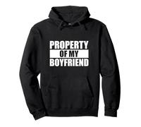 Property Of My Boyfriend Pullover Hoodie