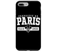 Property of Paris City of Light in French Case for iPhone 7 Plus/8 Plus