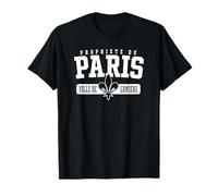 Property of Paris City of Light in French T-Shirt