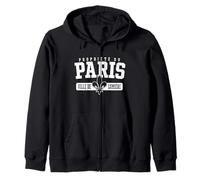 Property of Paris City of Light in French Zip Hoodie