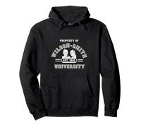 Property of Smith and Wilson University AA Recovery Humor Pullover Hoodie