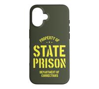 Property of State Prison Corrections Funny Case for iPhone 16