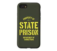 Property of State Prison Corrections Funny Case for iPhone SE (2020) / 7/8