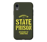 Property of State Prison Corrections Funny Case for iPhone XR