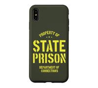 Property of State Prison Corrections Funny Case for iPhone XS Max