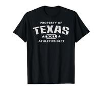 Property of Texas Athletics Dept XXL Value Graphic T-Shirt, Men, Black, XL