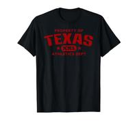 Property of Texas Athletics Dept XXL Value Graphic T-Shirt, Men, Black, XL