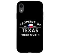 Property of Texas Forth Worth Case for iPhone XR