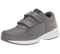 Propét Men's Lifewalker Strap Sneaker, Dark Grey, 11 X-Wide