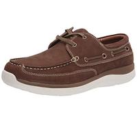 Propét Men's Pomeroy Boat Shoe, Timber, 8.5 UK