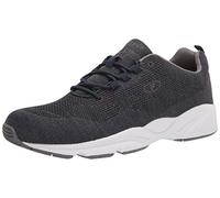 Propét Men's Stability Fly Sneaker, Navy/Grey, 16 UK