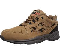 Propét Men's Stability Walker Sneaker, Choco Black Nubuck, 13