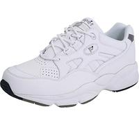 Propét Men's Stability Walker Sneaker, White, 10 UK