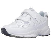 Propét Men's Stability Walker Strap Sneaker, White, 17 XX-Wide