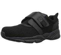 Propét Men's Stability X Strap Sneaker, Black, 16 UK