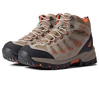 Propet Womens Blizzard Mid Lace Boot, Gunsmoke/Orange, 16 Wide