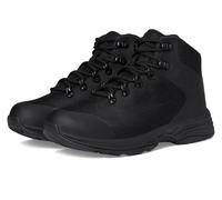 Propet Womens Conni Round Toe Hiking Casual Boots Ankle Low Heel 1-2" - Grey, All Black, 3 UK