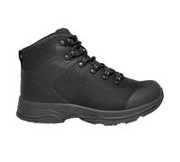 Propet Womens Conni Round Toe Hiking Casual Boots Ankle Low Heel 1-2" - Grey, All Black, 3 UK Wide