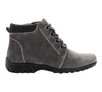 Propet Womens Delaney Lace Up Casual Boots Ankle - Black, Grey, 11 XX-Wide