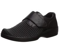 Propet Womens Olivia Slip On Flats Casual - Black, Black, 10 X-Wide