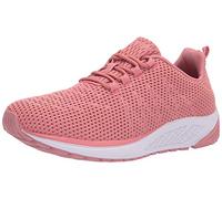 Propét Women's Tour Knit Sneaker, Dark Pink, 10 UK