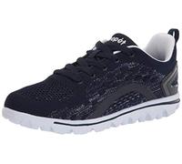 Propét Women's TravelActiv Axial Sneaker, Navy/White, 9 UK