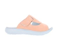 Propét Women's TravelActiv Sedona Slide Sandal, Apricot, 9.5 X-Wide