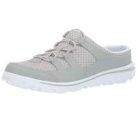 Propét Women's TravelActiv Slide Loafer Flat, Grey, 4.5 UK
