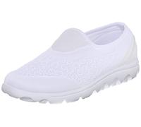 Propét Women's TravelActiv Sneaker, White, 6.5 UK