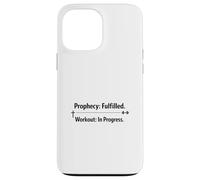 Prophecy Preterism Jesus Faith Gym Workout Case for iPhone 13 Pro Max