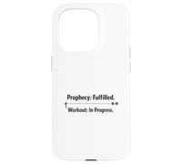 Prophecy Preterism Jesus Faith Gym Workout Case for iPhone 15 Pro