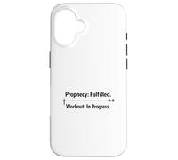 Prophecy Preterism Jesus Faith Gym Workout Case for iPhone 16