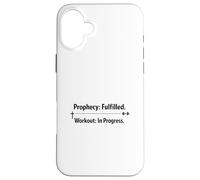 Prophecy Preterism Jesus Faith Gym Workout Case for iPhone 16 Plus